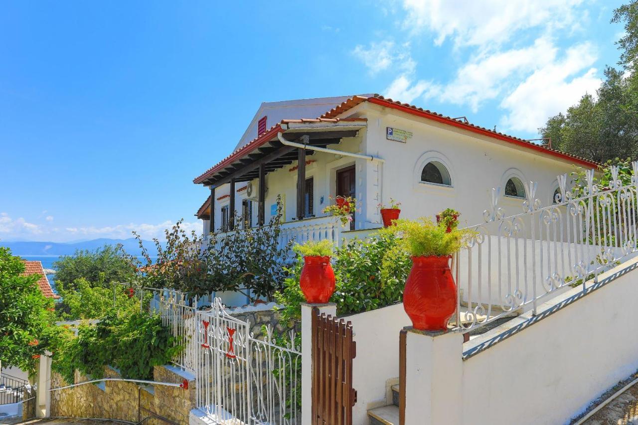 Vista Mare Faros Daire Gaios Dış mekan fotoğraf