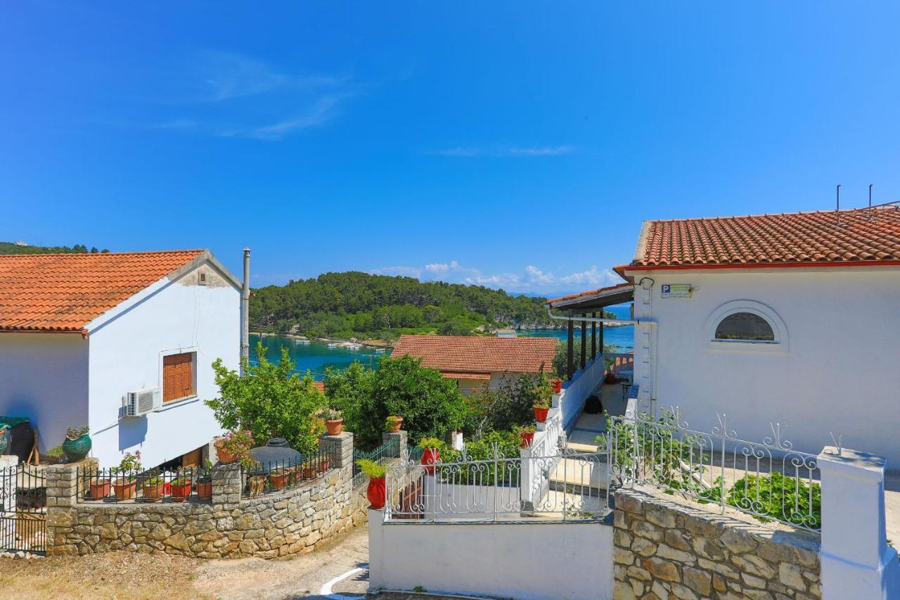 Vista Mare Faros Daire Gaios Dış mekan fotoğraf