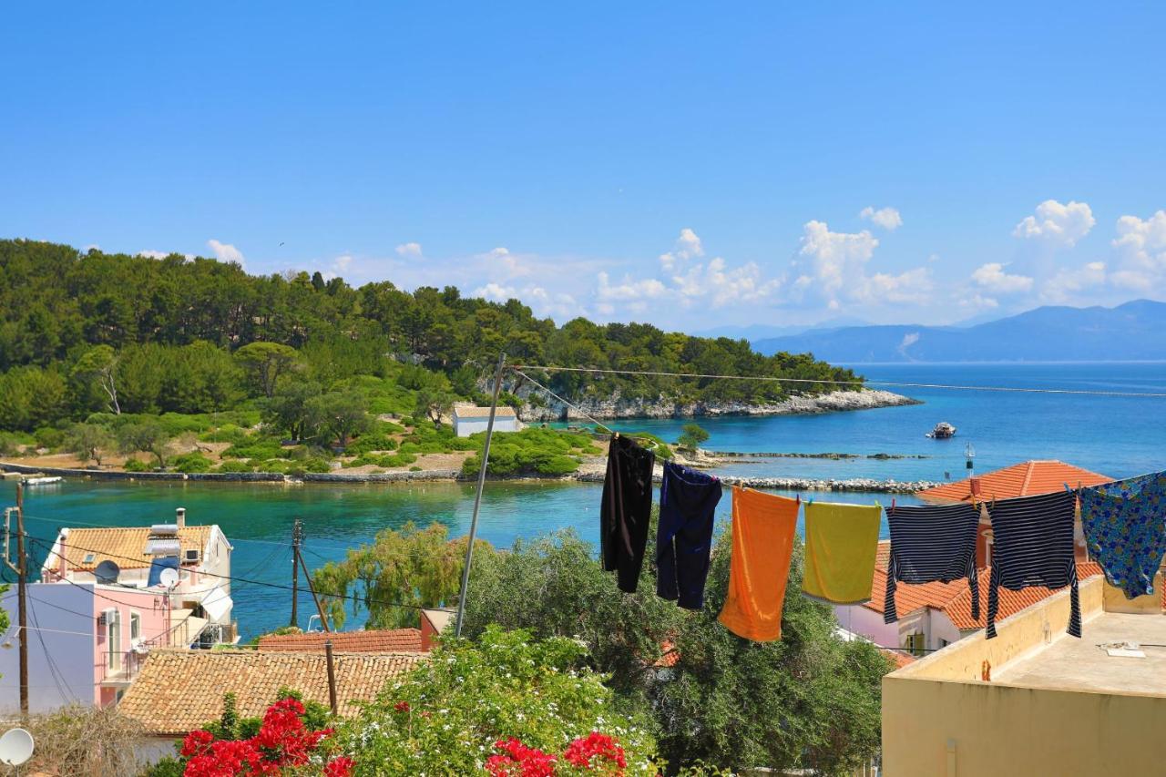Vista Mare Faros Daire Gaios Dış mekan fotoğraf