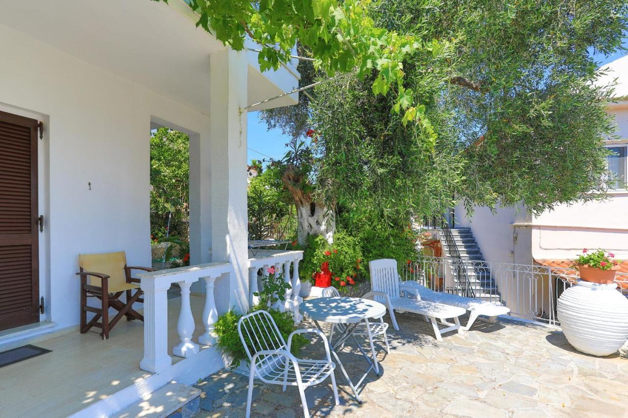 Vista Mare Faros Daire Gaios Dış mekan fotoğraf