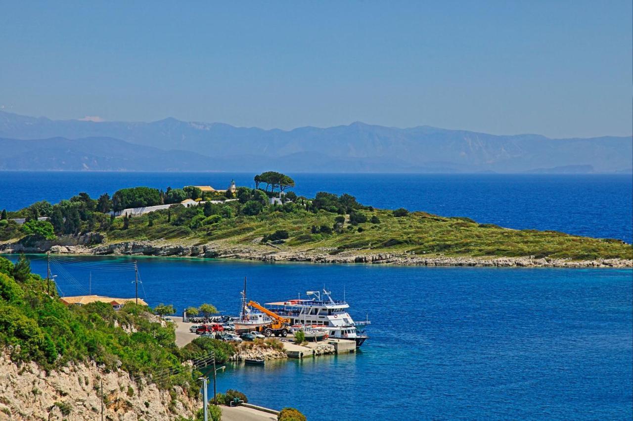 Vista Mare Faros Daire Gaios Dış mekan fotoğraf