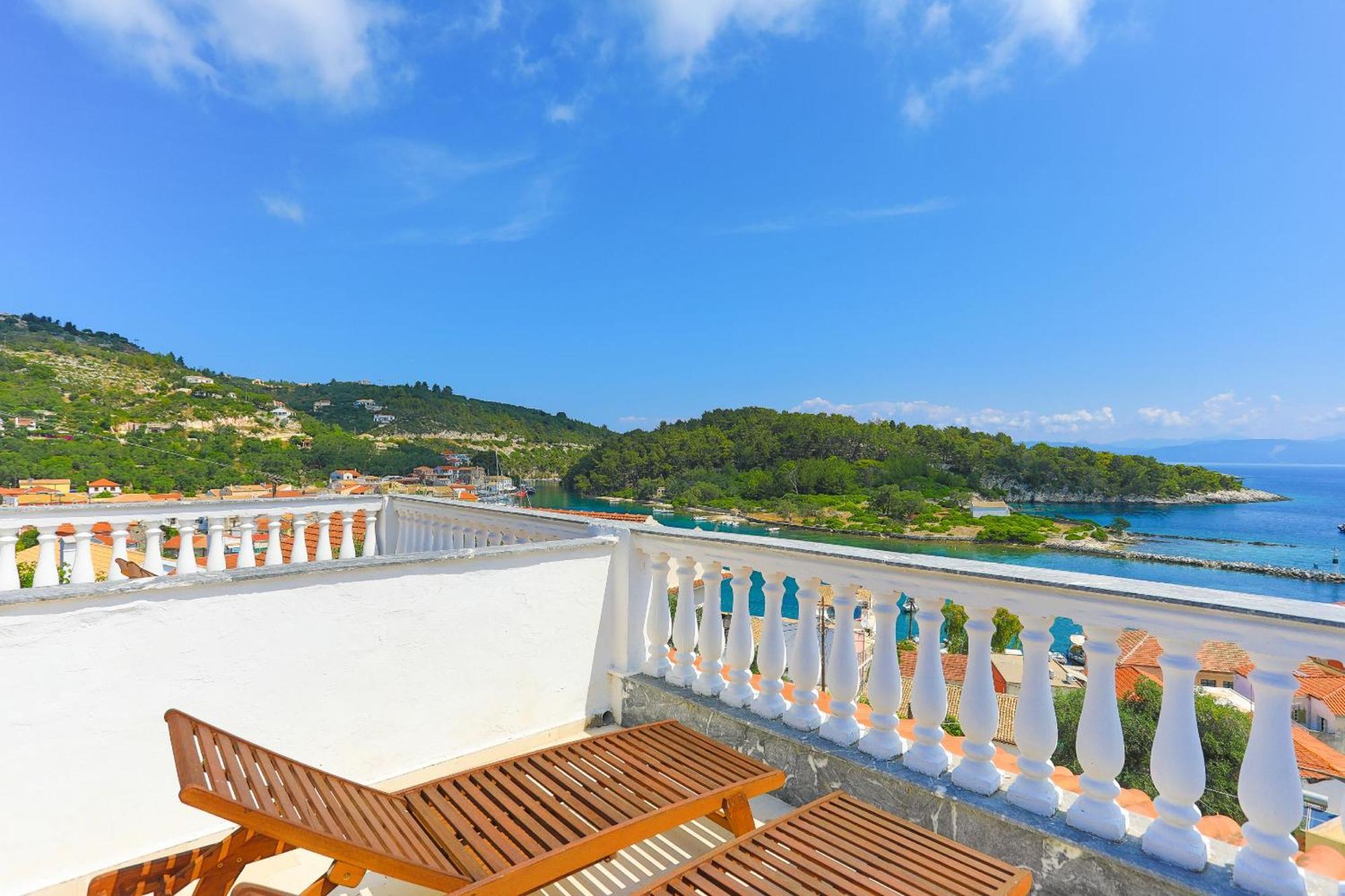 Vista Mare Faros Daire Gaios Dış mekan fotoğraf